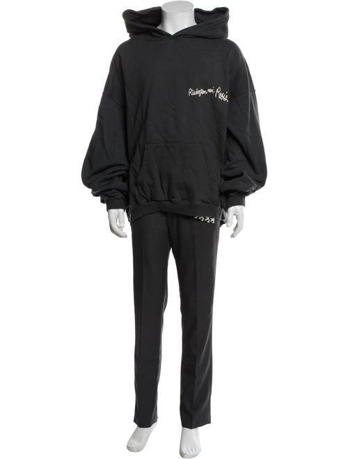 Rivington roi Rebis Graphic Print Crew Neck Hoodie