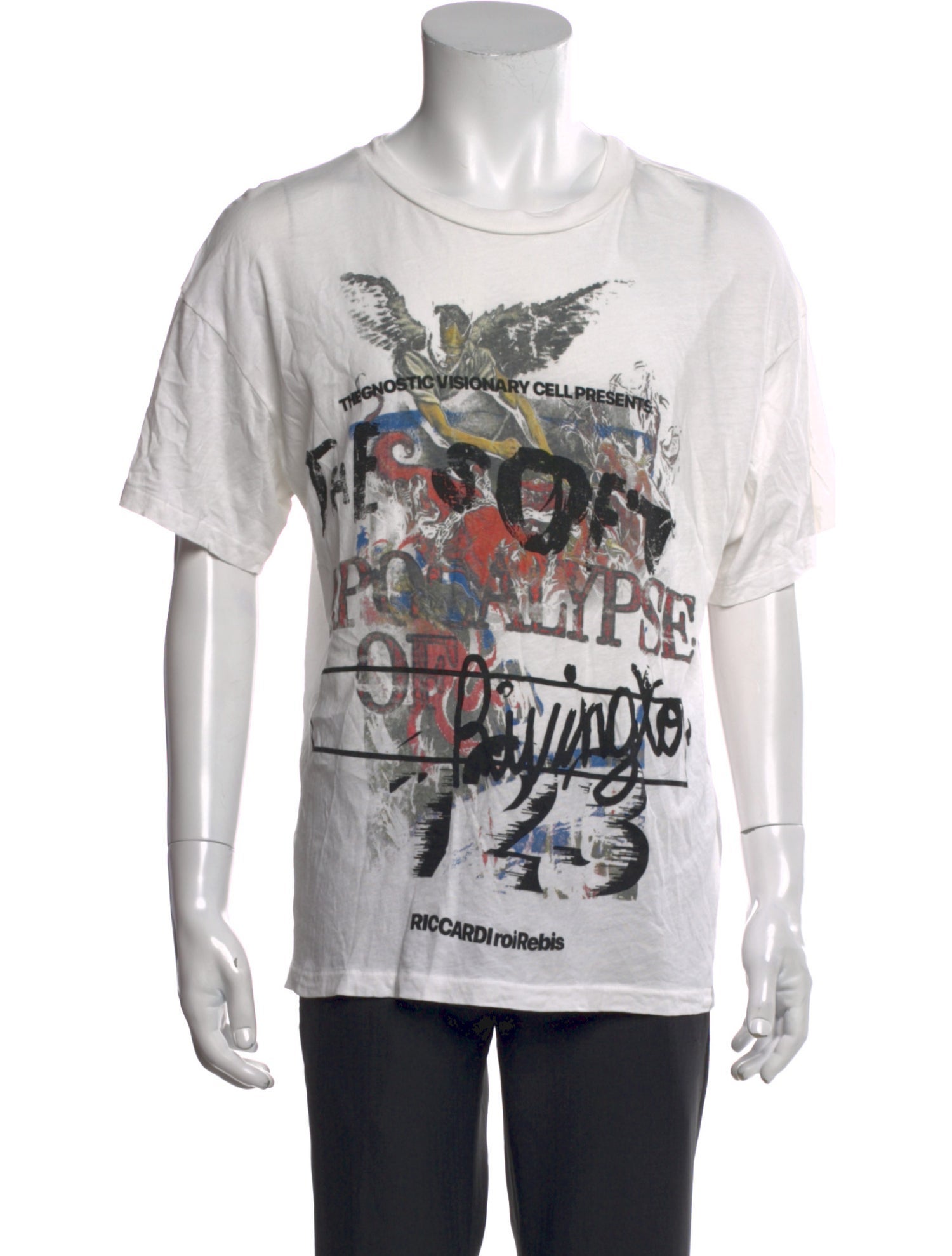 Rivington roi Rebis Graphic Print Crew Neck T-Shirt