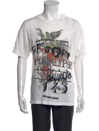 Rivington roi Rebis Graphic Print Crew Neck T-Shirt