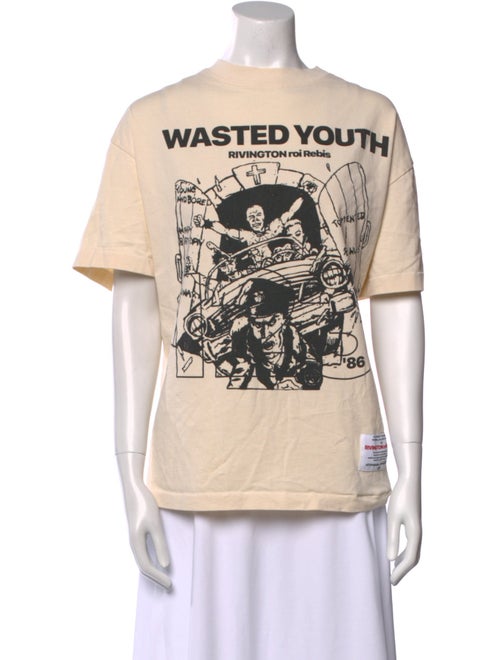 Rivington roi Rebis Graphic Print Crew Neck T-Shirt