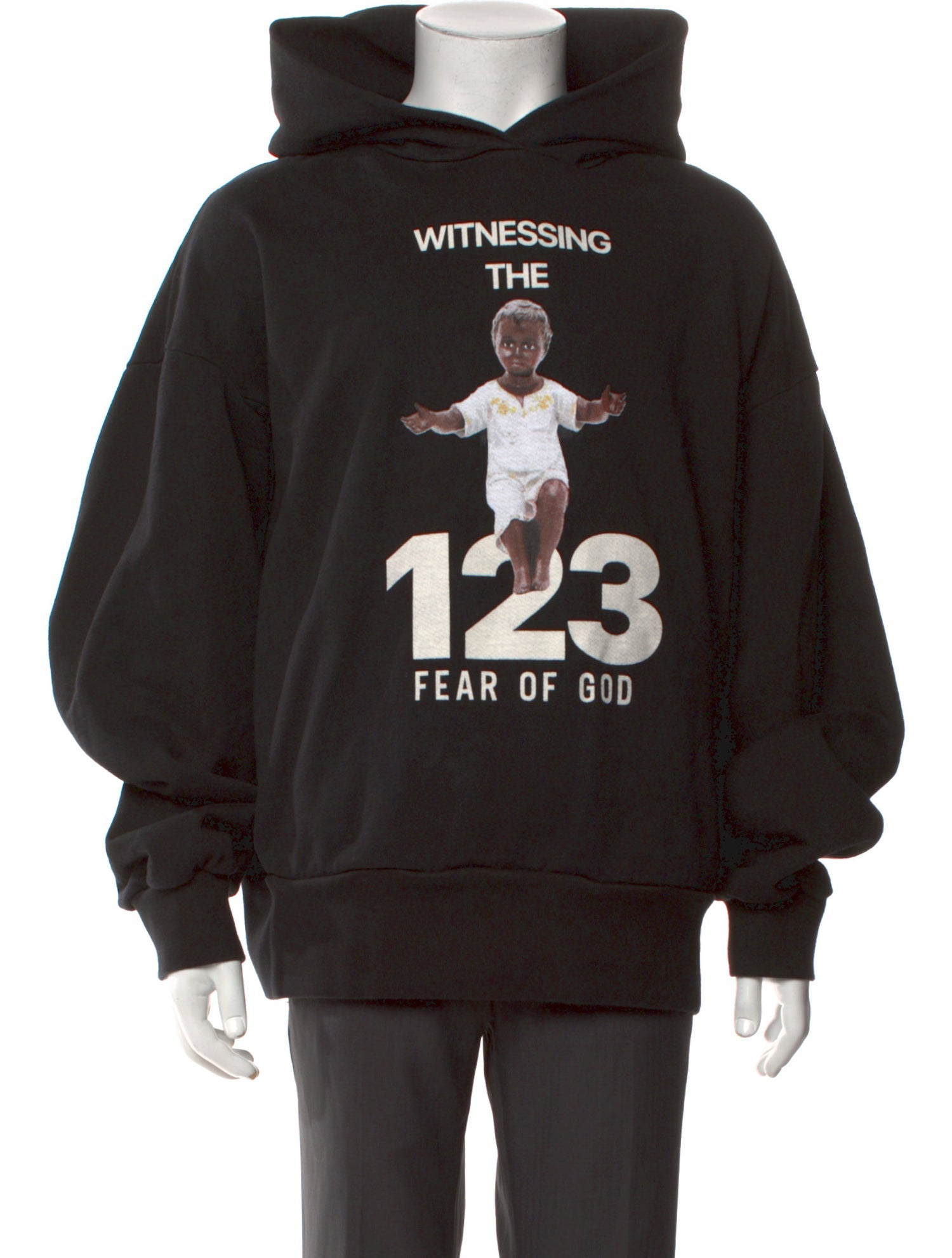 Rivington roi Rebis Graphic Print Crew Neck Hoodie