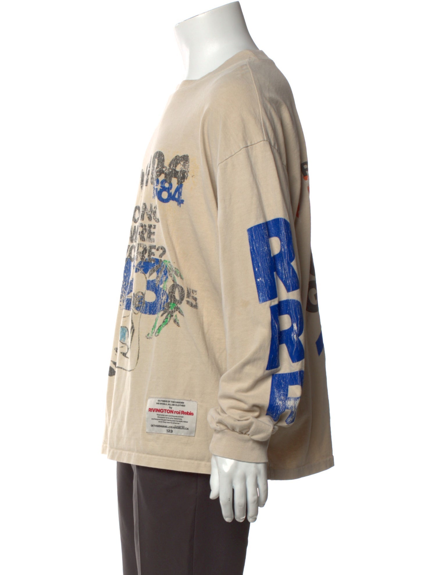 Rivington roi Rebis Graphic Print Crew Neck T-Shirt