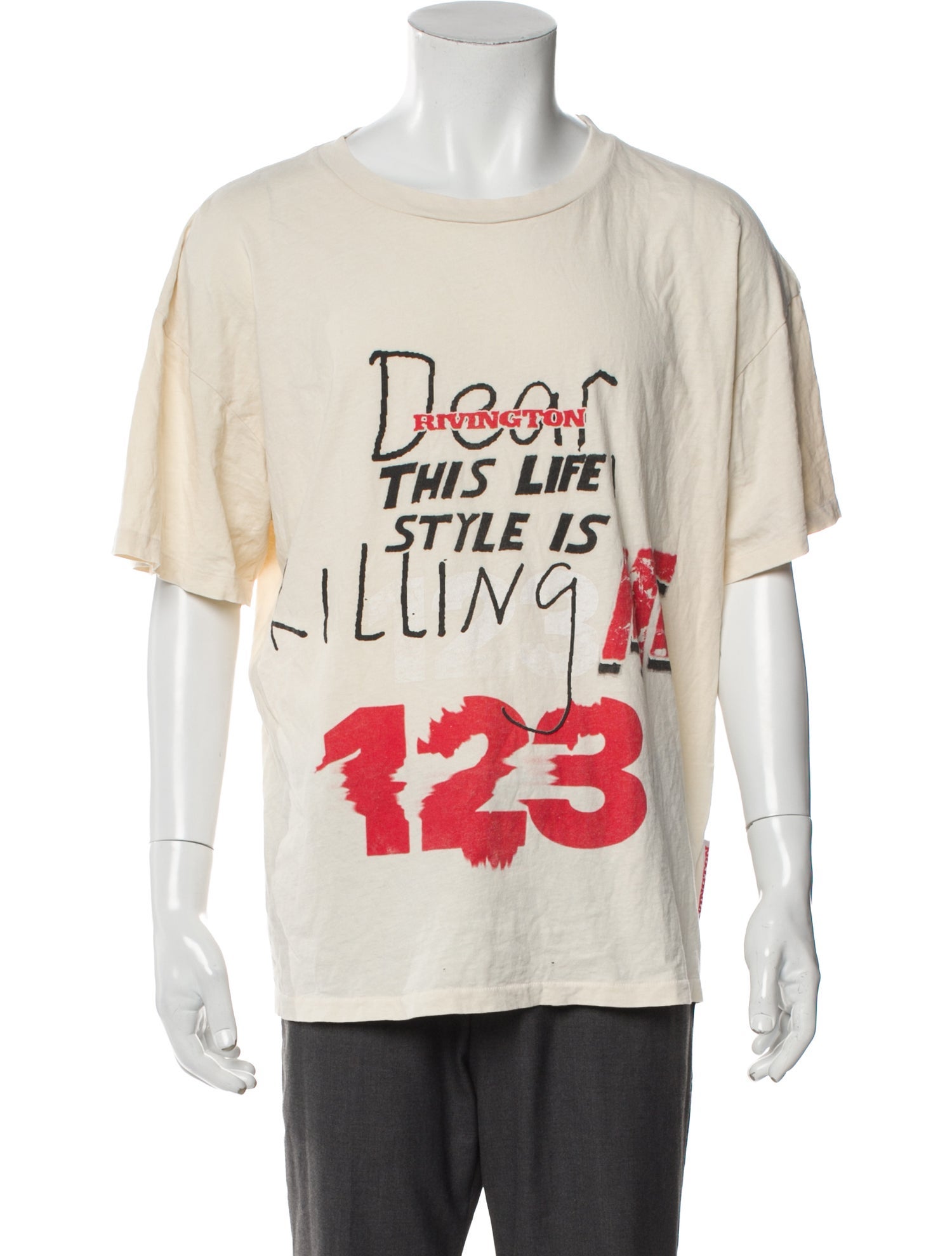 Rivington roi Rebis Graphic Print Crew Neck T-Shirt