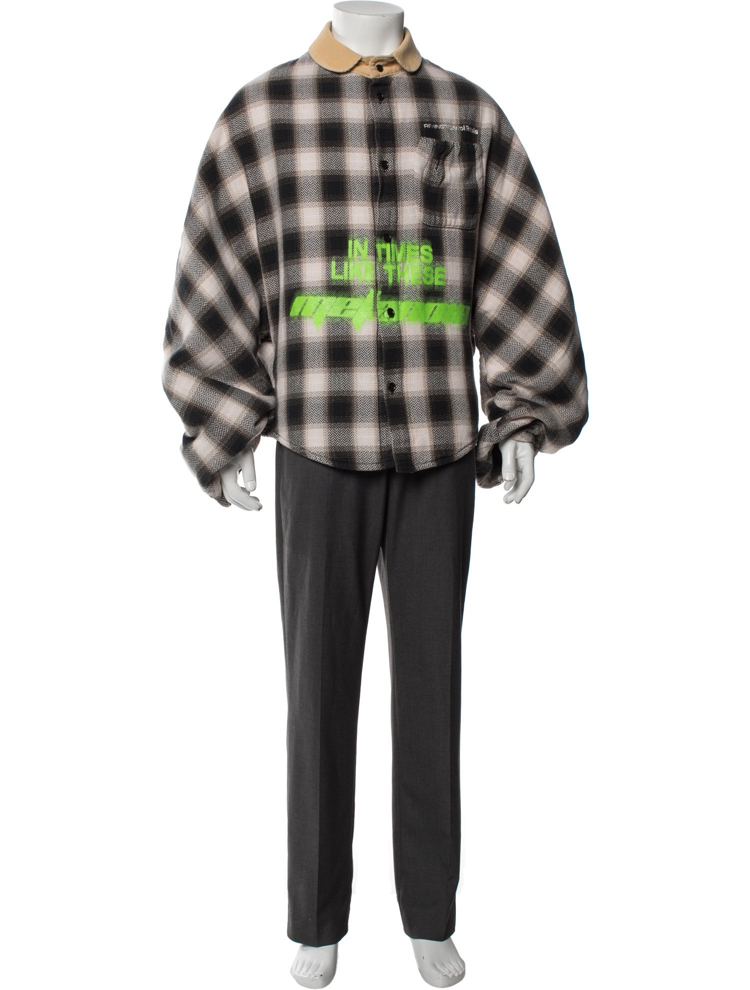 Rivington roi Rebis Plaid Print Jacket