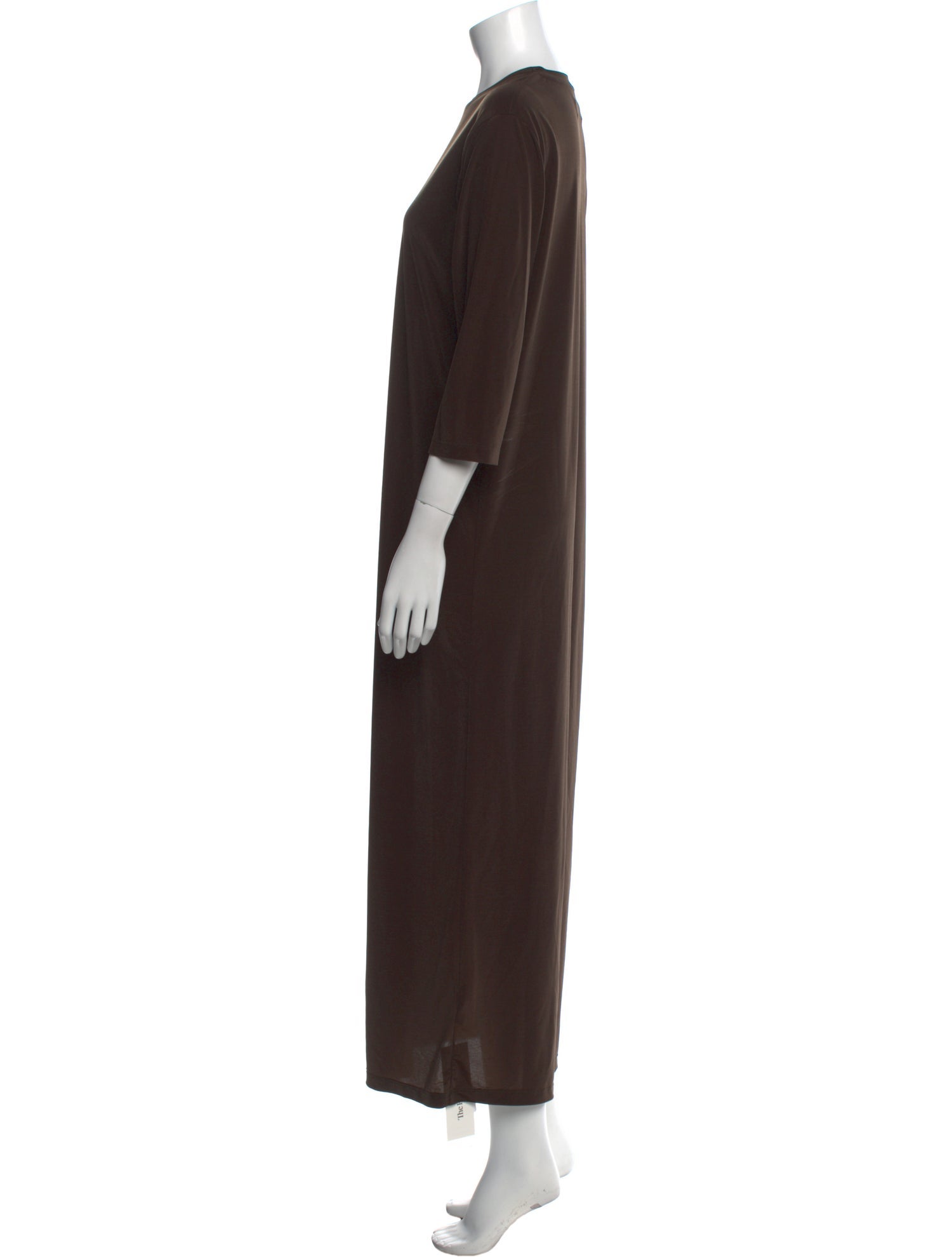 Roni Ilan Crew Neck Long Dress