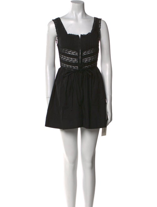 Rixo x Ciao Lucia Square Neckline Mini Dress