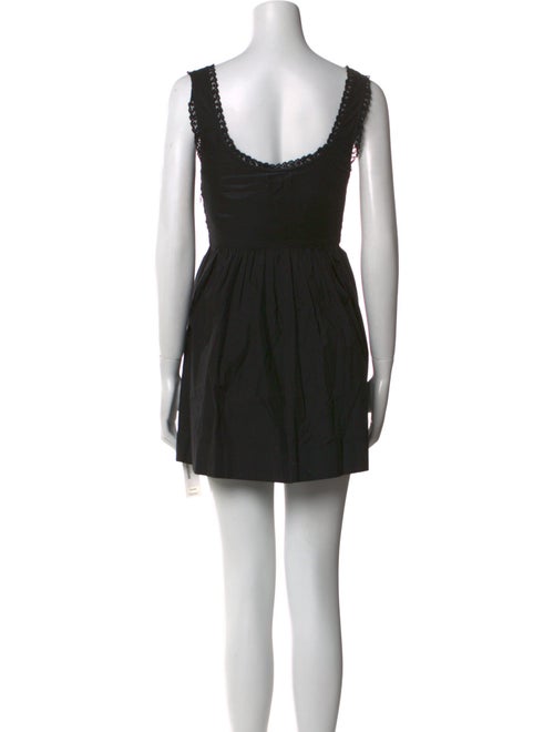 Rixo x Ciao Lucia Square Neckline Mini Dress