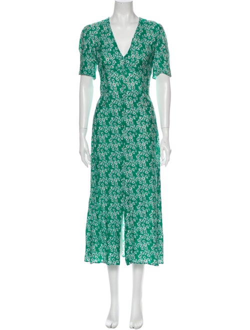 Rixo Dress Green