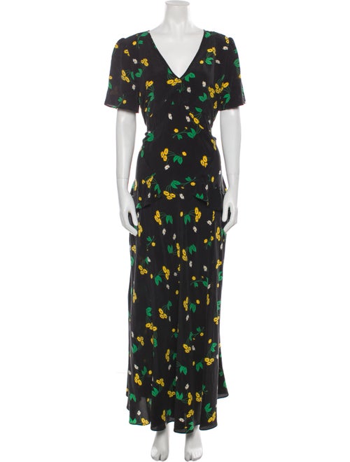 NEW Rixo London Adriana Animal-Print Silk Maxi Dress Sz XS,S M,L,XL NEW Rixo London Adriana Animal-Print Silk Maxi Dress Sz XS,S M,L,XL