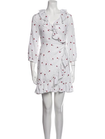 Rixo Dresses Printed Mini Dress S