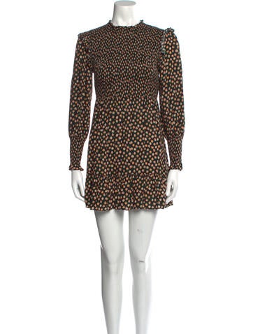 Rixo Dresses Printed Mini Dress XXS