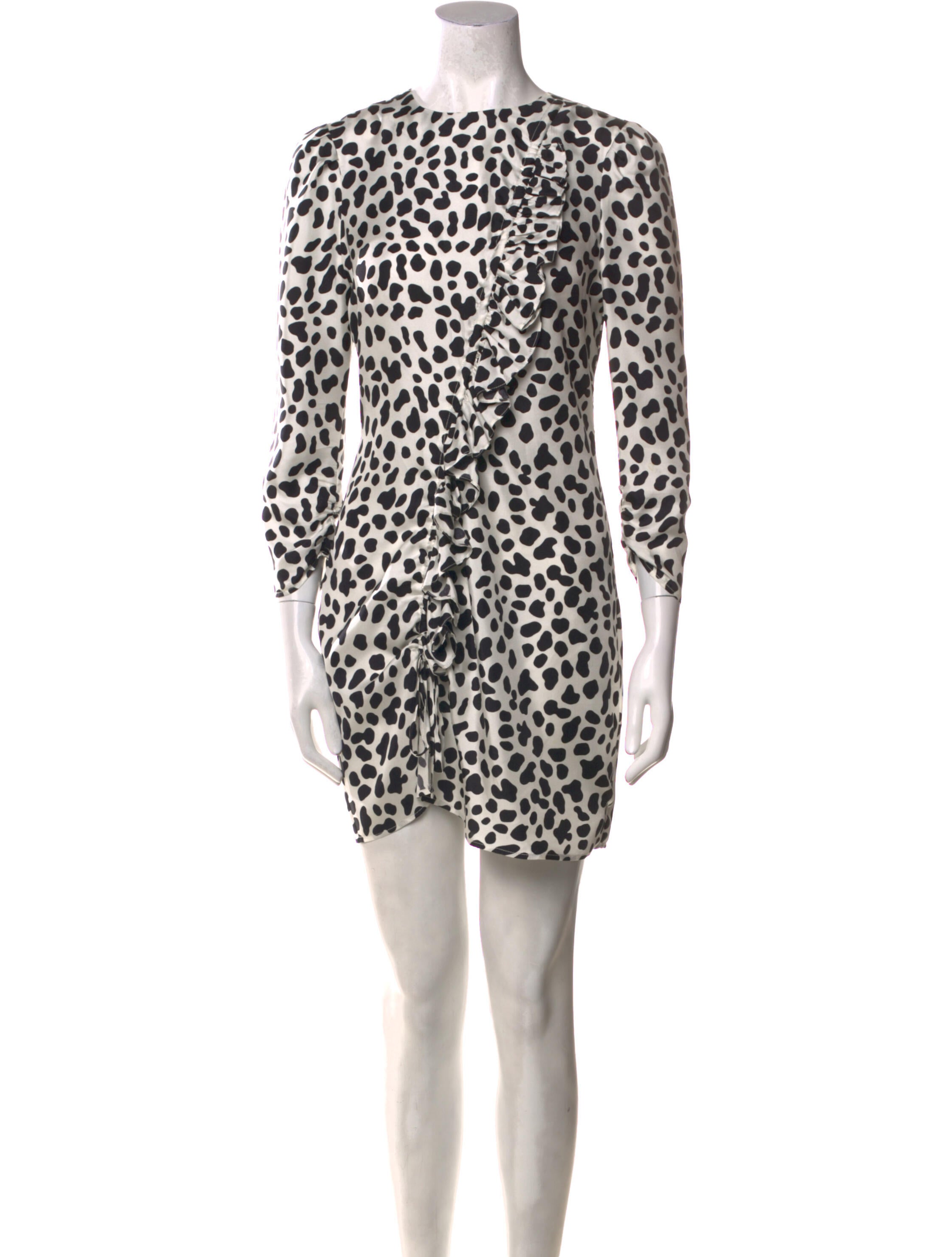 RIXO Silk Mini Dress