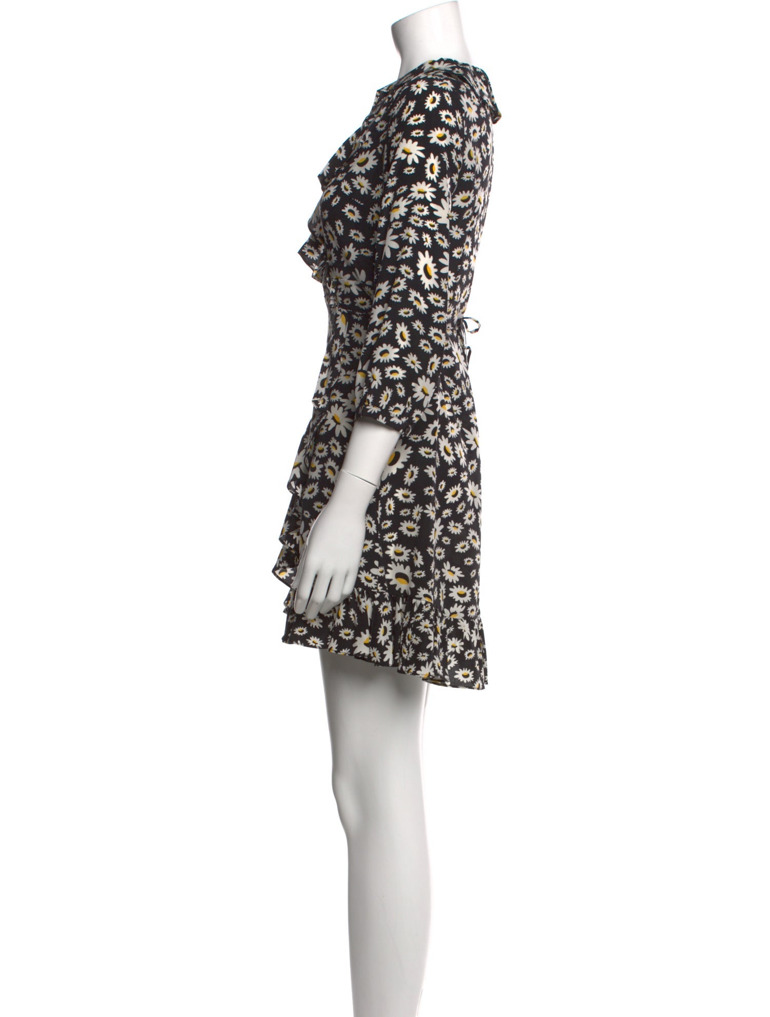 RIXO Silk Mini Dress