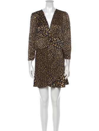 RIXO Silk Mini Dress