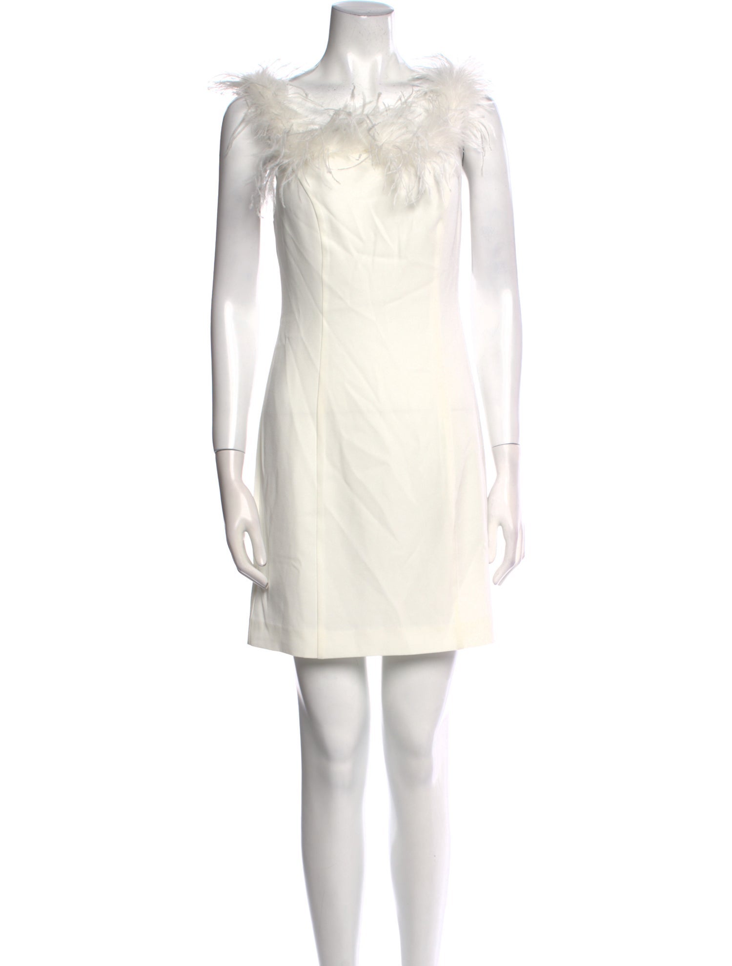 RIXO Square Neckline Mini Dress