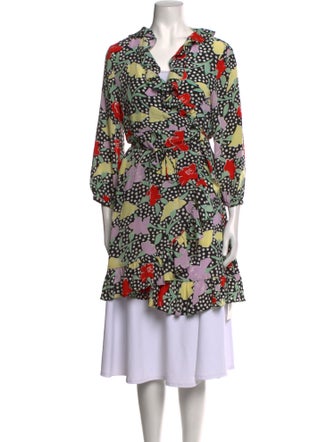 RIXO Silk Mini Dress