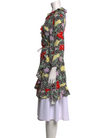 RIXO Silk Mini Dress