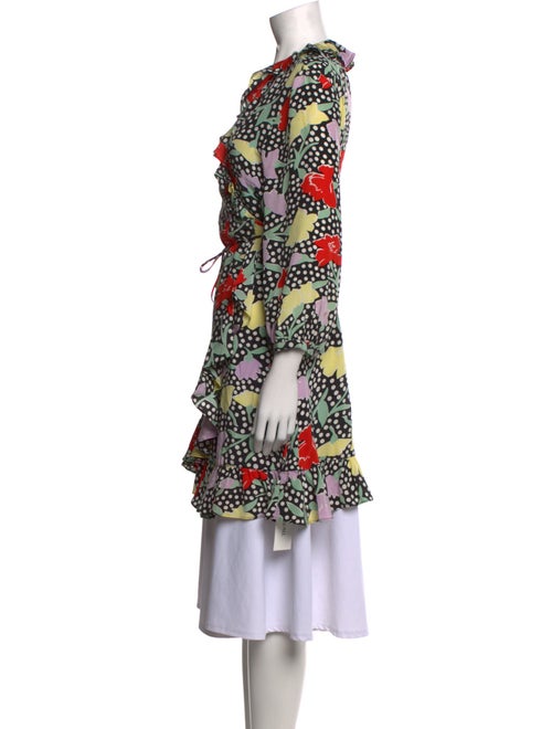 RIXO Silk Mini Dress