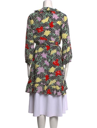 RIXO Silk Mini Dress