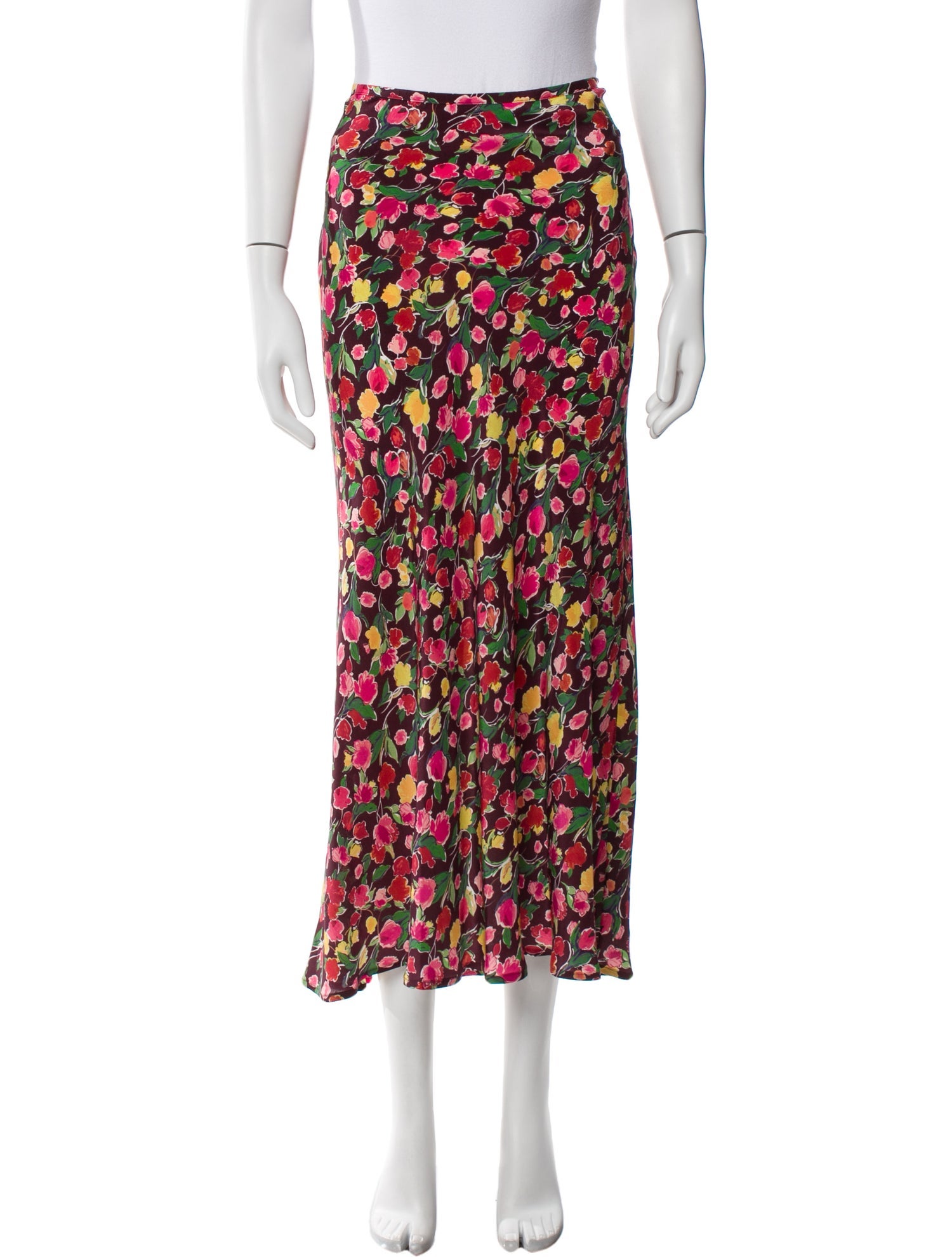 ワンピース RICK OWENS Women Mid Skirts RP01C5670KST23 Purple Rick Owens Midi Length Skirt - Purple Skirts, Clothing