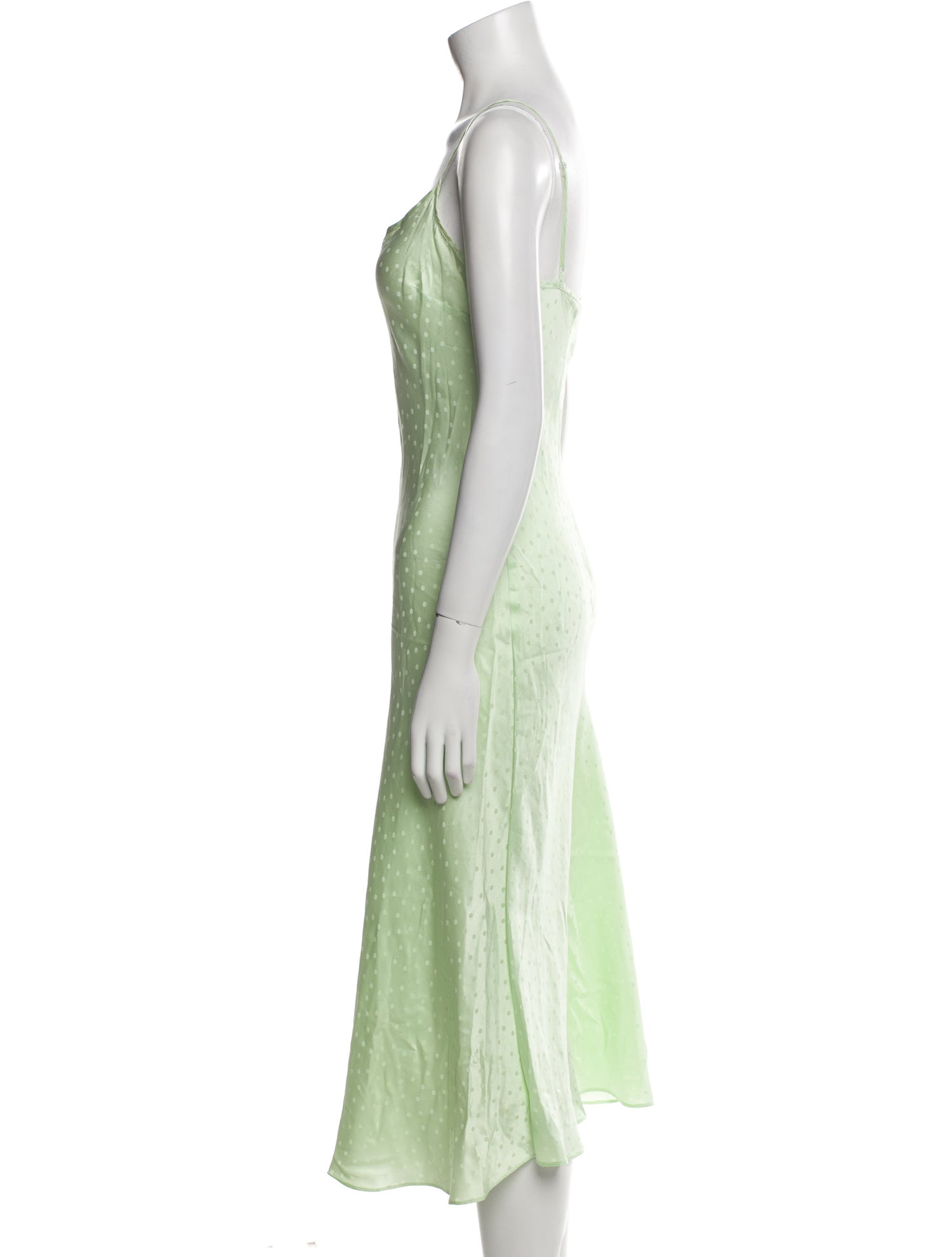 RIXO Silk Long Dress