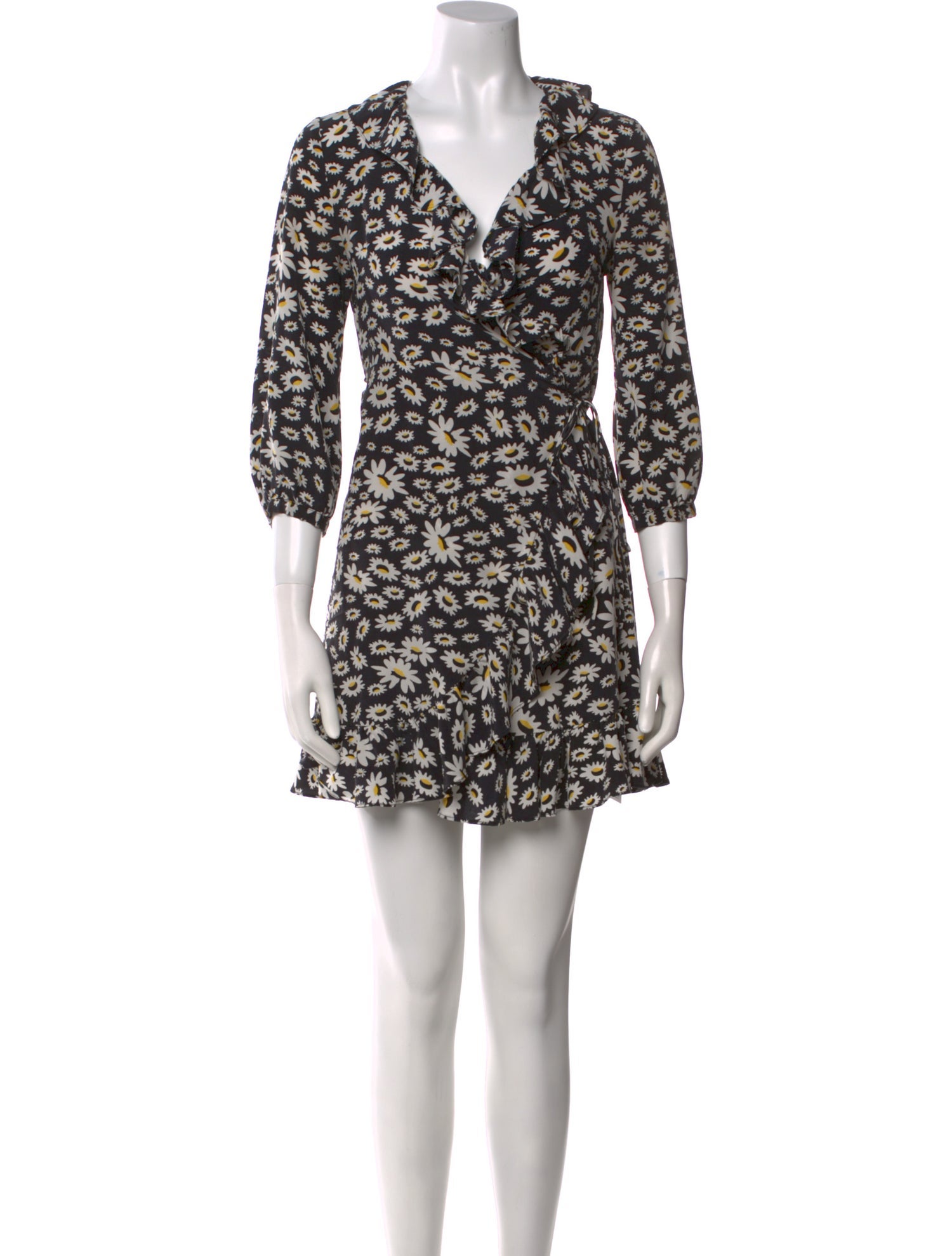 RIXO Silk Mini Dress