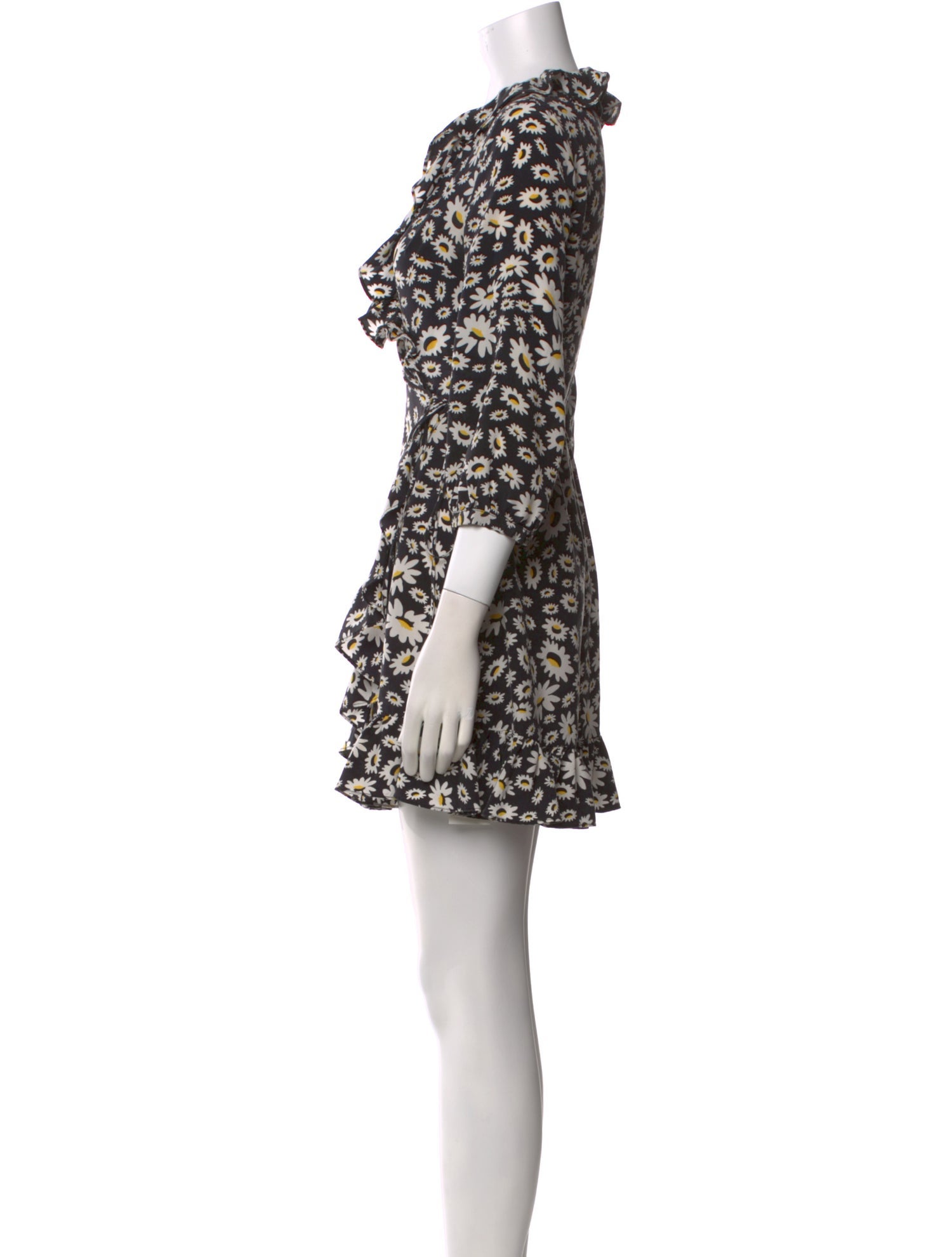 RIXO Silk Mini Dress