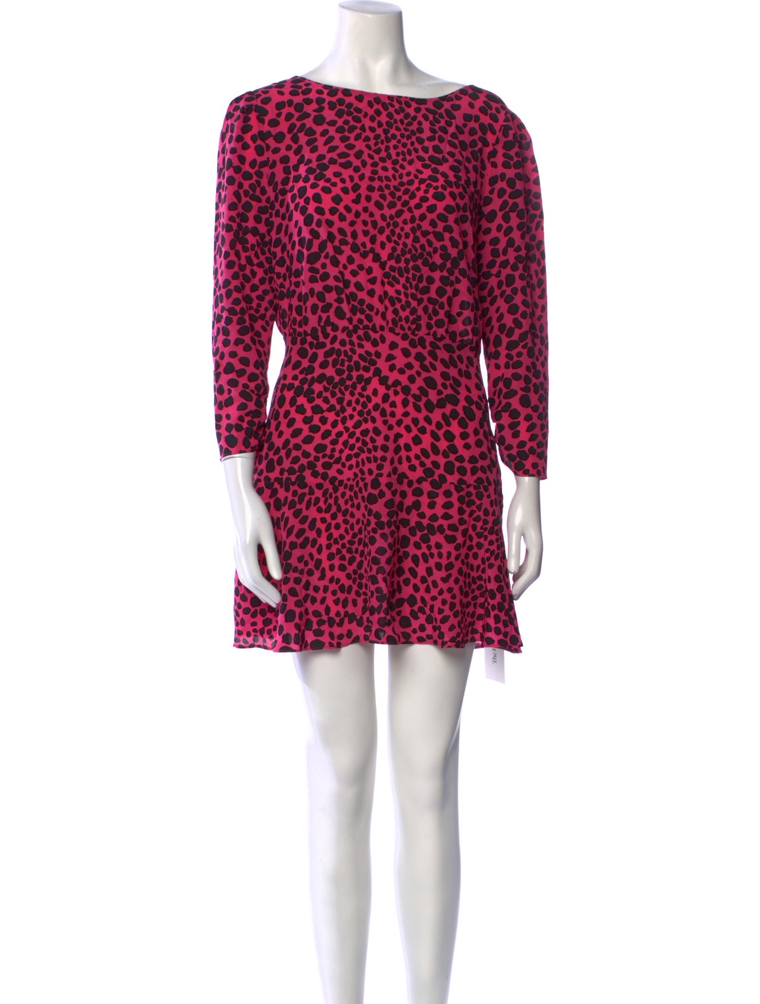 RIXO Silk Mini Dress