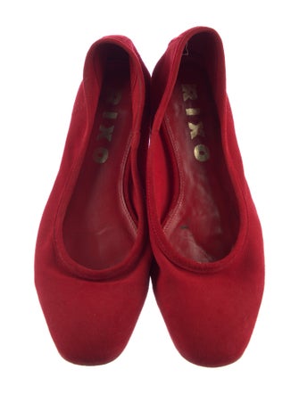 RIXO Suede Ballet Flats