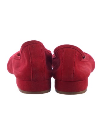 RIXO Suede Ballet Flats