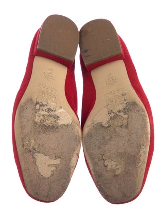 RIXO Suede Ballet Flats