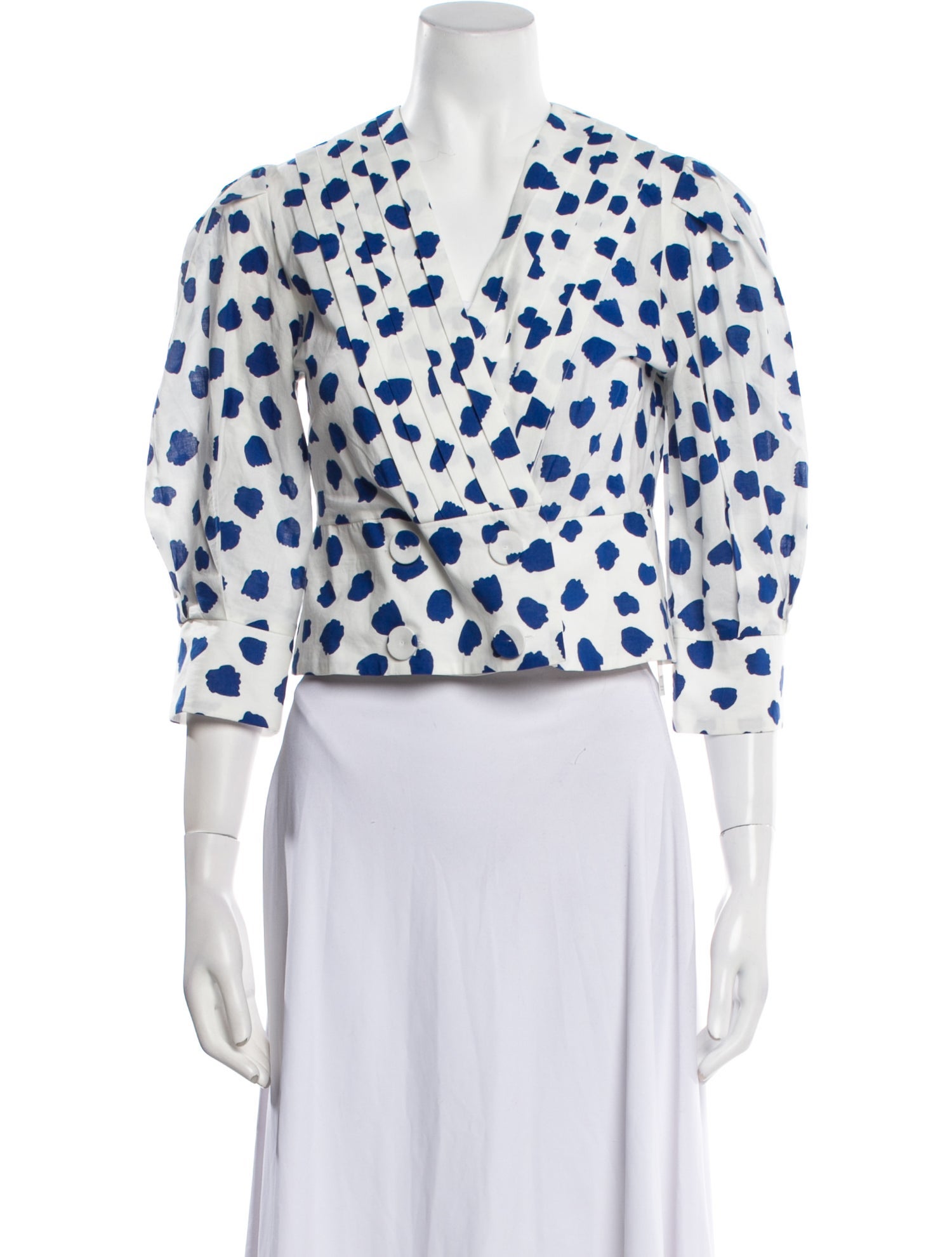 RIXO Printed Evening Jacket