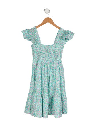 RIXO Girls Floral Dress