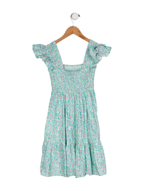 RIXO Girls Floral Dress