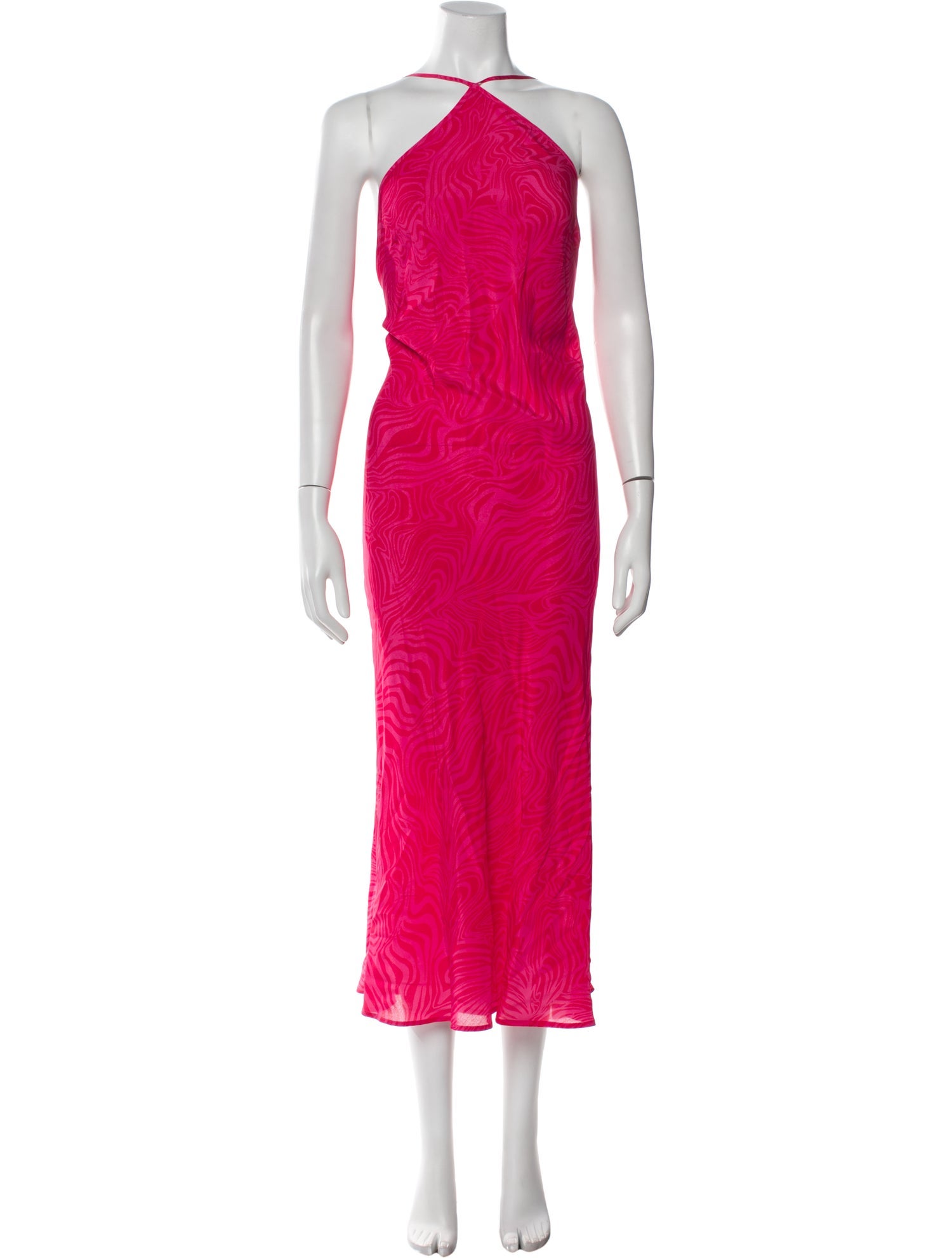 RIXO Silk Long Dress w/ Tags