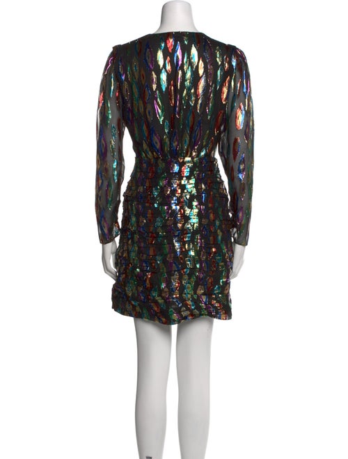 RIXO Silk Mini Dress