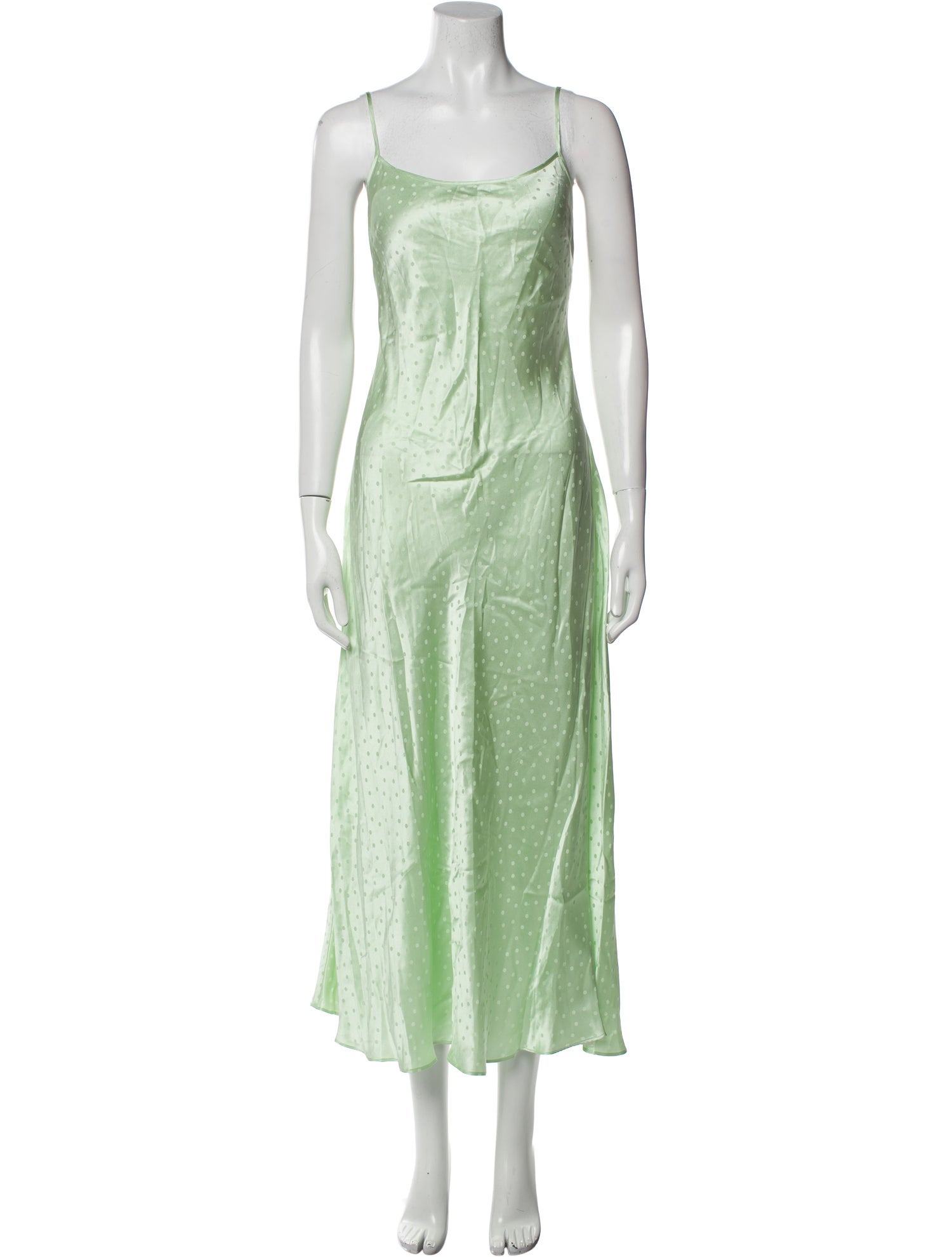 RIXO Silk Long Dress