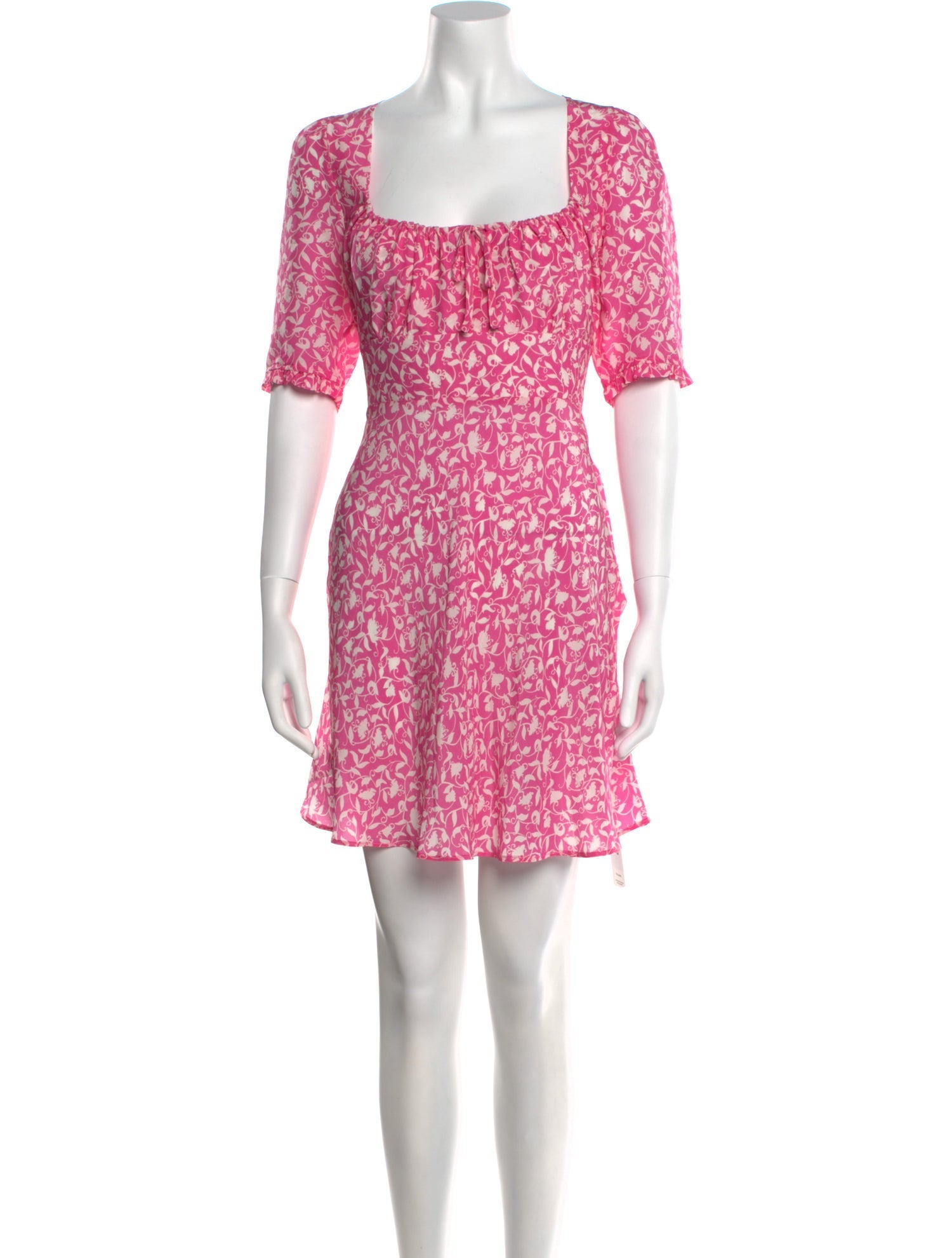 RIXO Silk Mini Dress w/ Tags