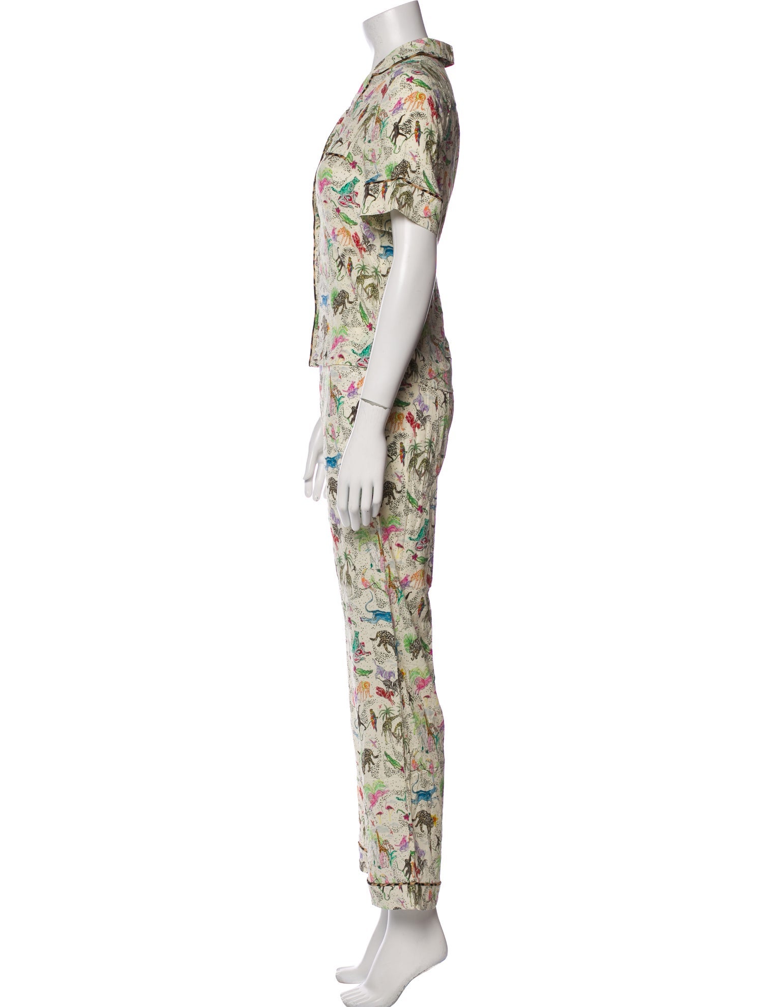 RIXO Printed Pajamas