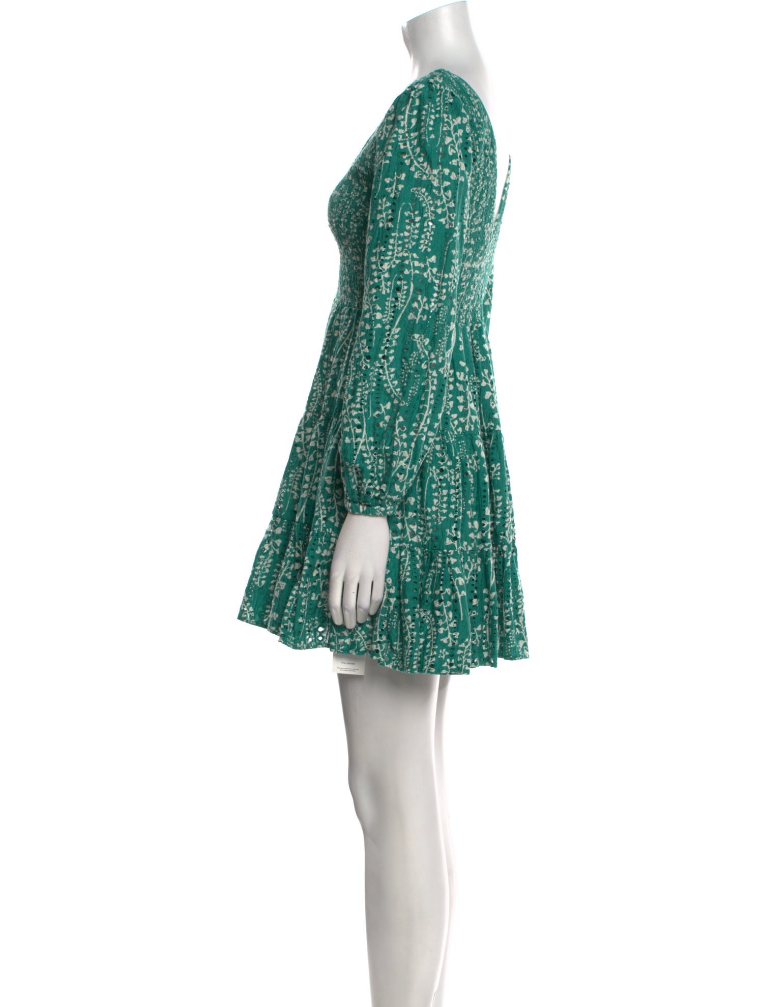 RIXO Printed Mini Dress