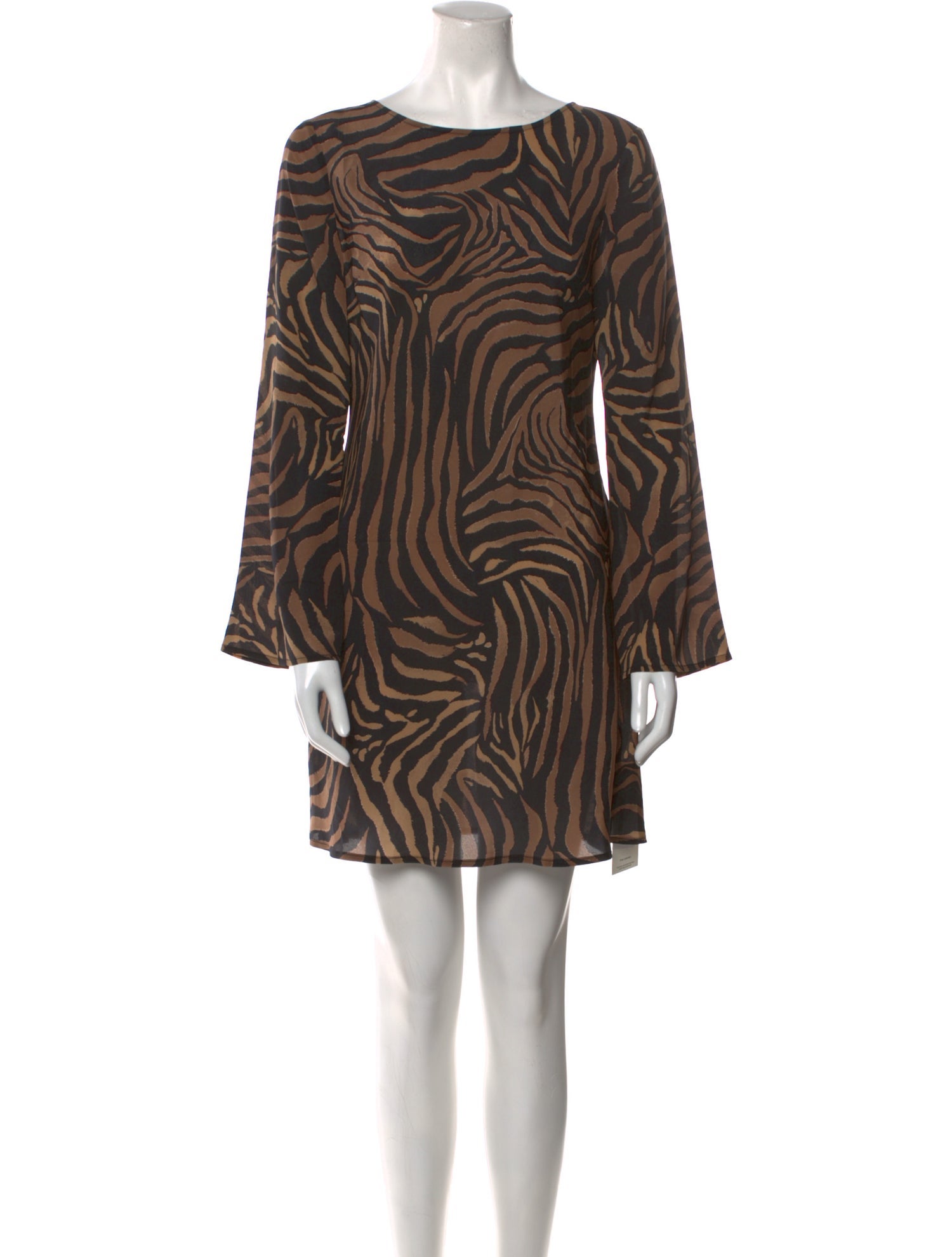 RIXO Silk Mini Dress