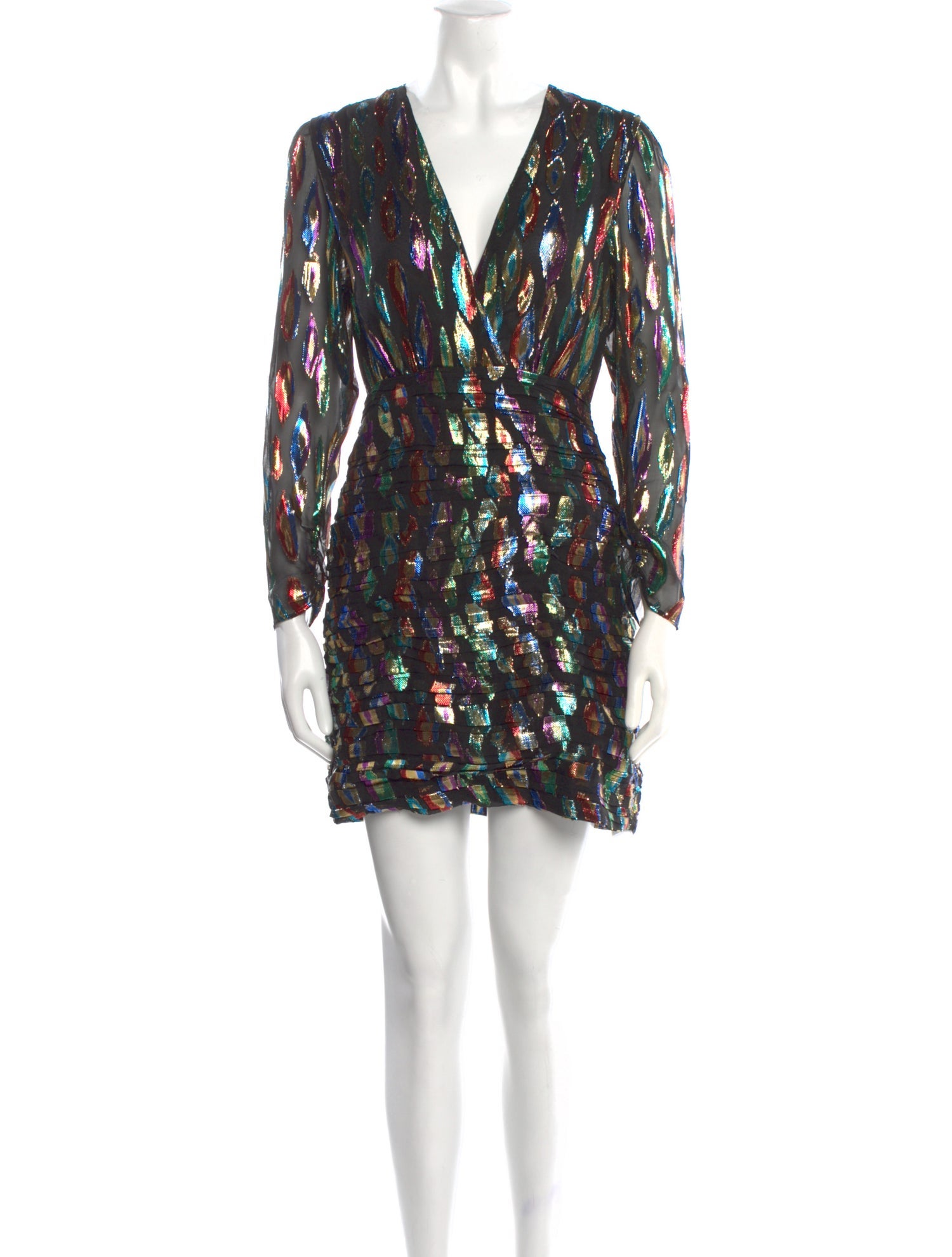 RIXO Silk Mini Dress w/ Tags