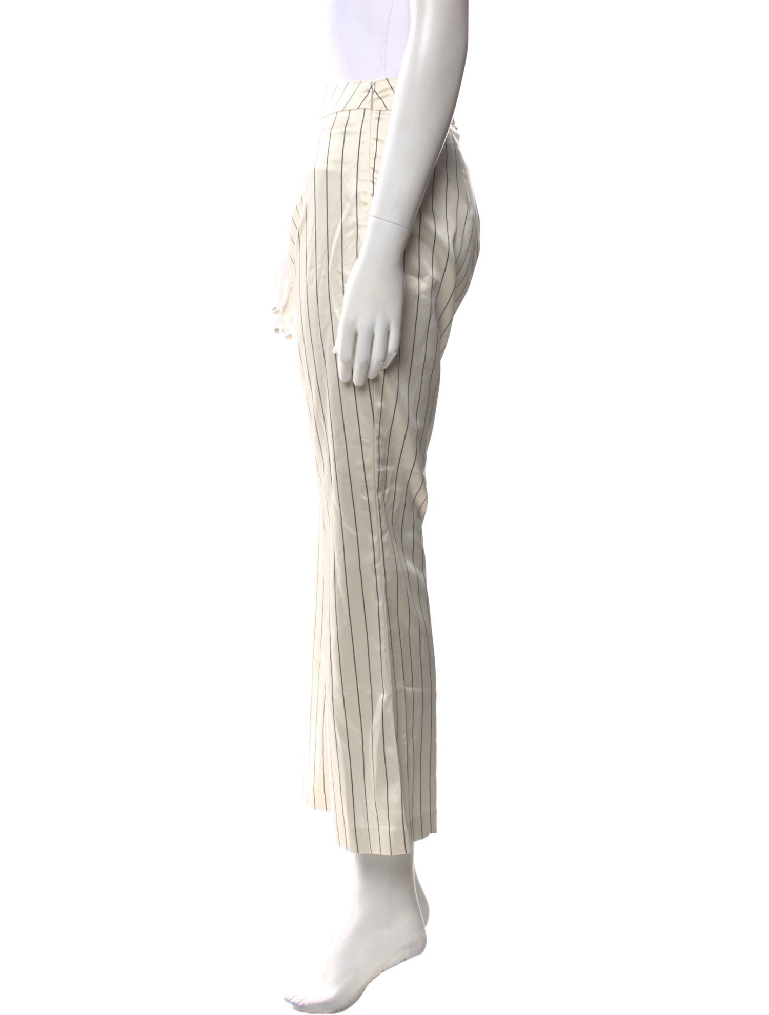 RIXO Striped Wide Leg Pants