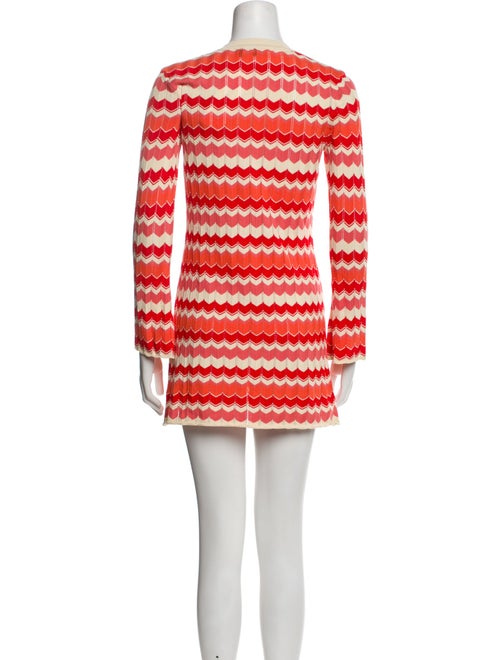 RIXO Striped Mini Dress