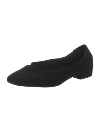 RIXO Suede Ballet Flats