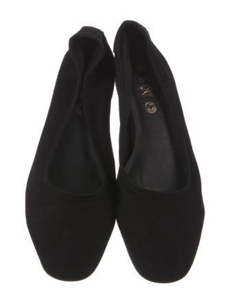 RIXO Suede Ballet Flats
