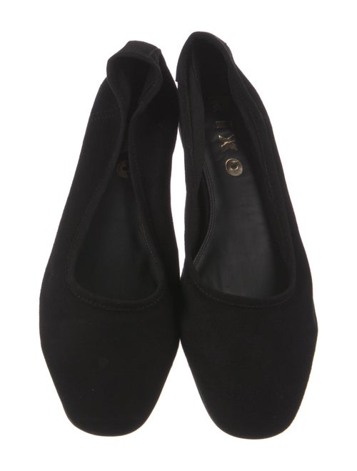 RIXO Suede Ballet Flats