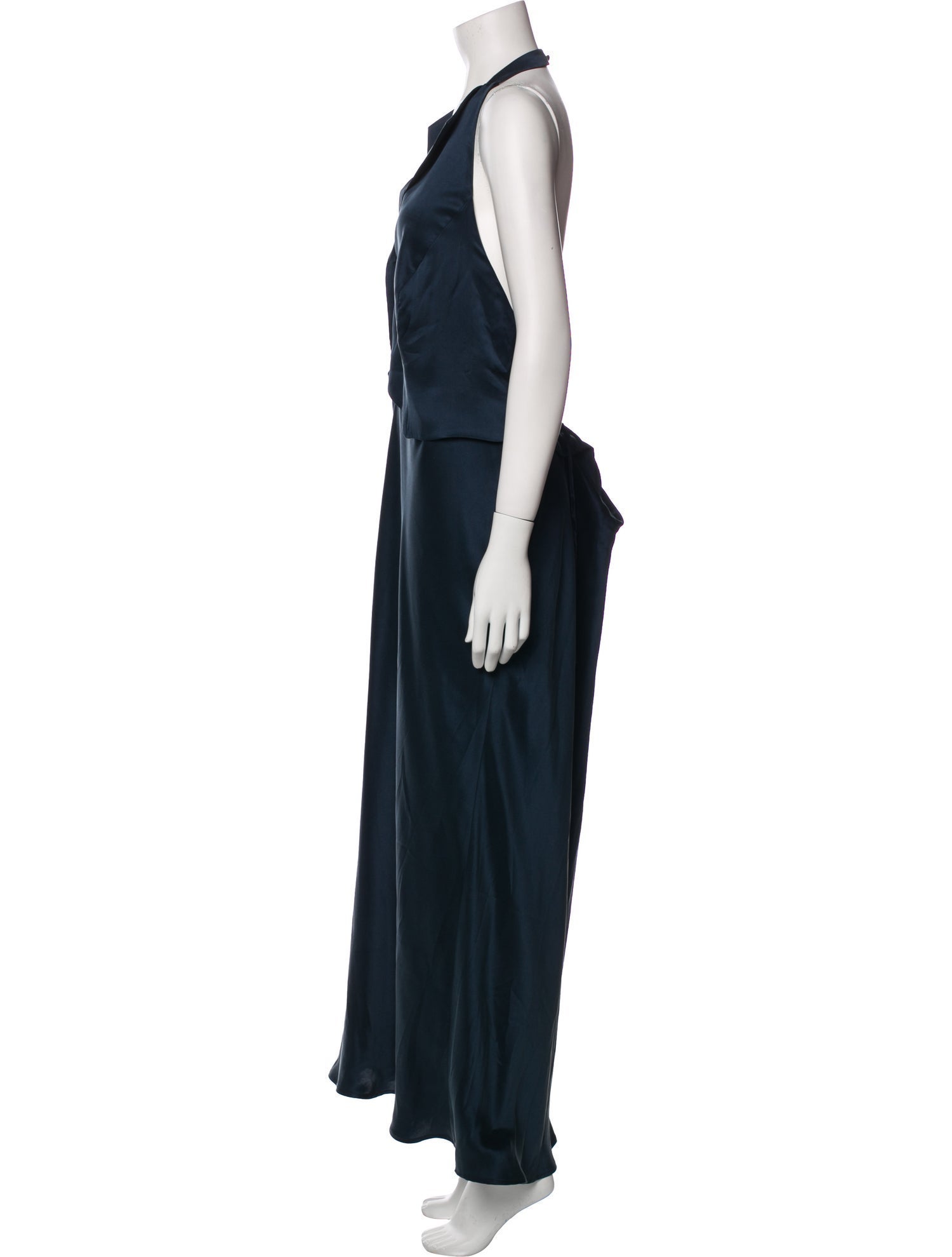 RIXO Silk Long Dress w/ Tags