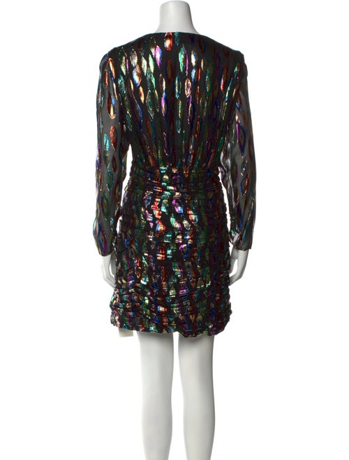 RIXO Silk Mini Dress