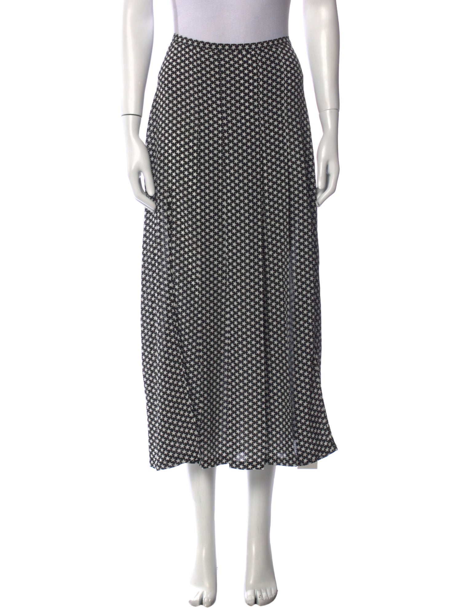 RIXO Silk Midi Length Skirt w/ Tags